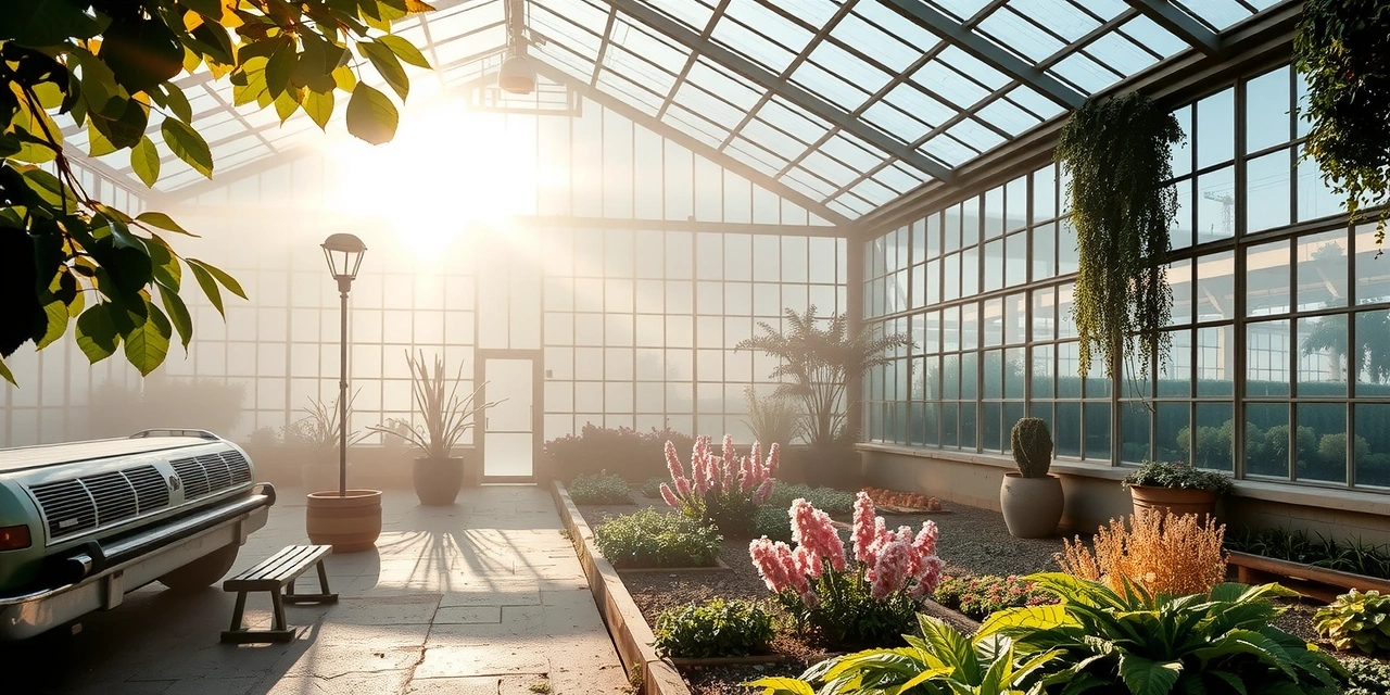 Calm botanical morning